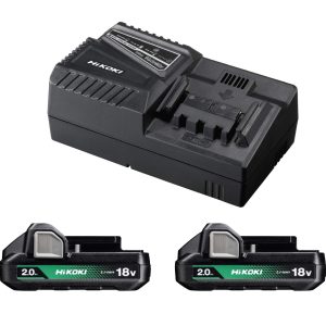 HiKOKI UC18YFSLJFZ 18v Starter Pack 1 - 2 x BSL1820M & UC18YFSL