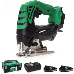 HiKOKI CJ18DSL/JM 18V Li-ion Cordless Jigsaw - 2 X 3Ah - Case - Charger