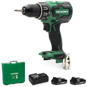 HiKOKI DV18DBFL2/JM Brushless Combi Drill 18V - 2 X 3.0AH LI-ION