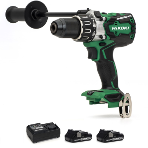 HiKOKI DV18DBXL/JM 18V Cordless Combi Drill Brushless - 2 X 3Ah - Charger