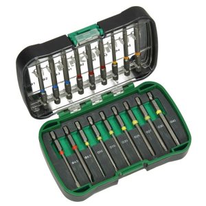 HiKOKI 750361 18 Piece 1/4" 75mm Mixed Bit Set