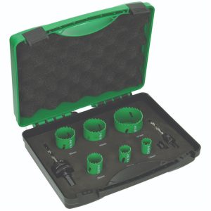 HiKOKI 752171 9 Piece Bi-Metal Holesaw Set - 19-57mm Diameter