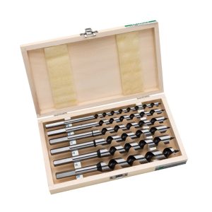 HiKOKI 781991 6 Piece 230mm Wood Auger Drill Bit Set - 6-16mm