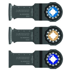 HiKOKI 782793 Multi Tool Blade Set - Pack of 3