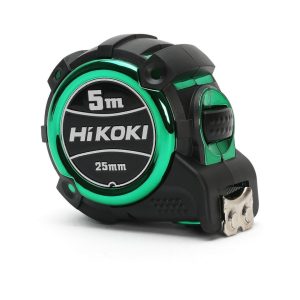 HiKOKI 4310086 5m Double Sided Nylon Coated Tape Measure with 25mm Tape Width