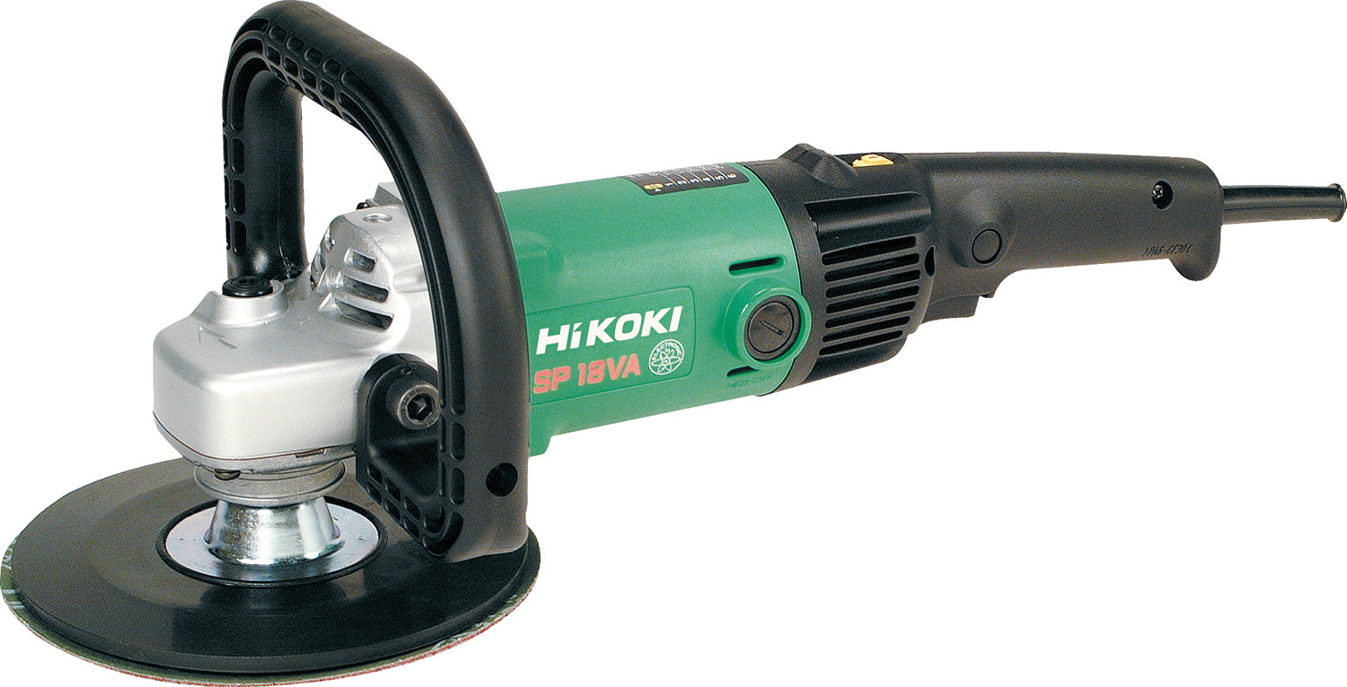 HiKOKI SP18VAJ2Z 1,250W 180mm Polisher, 110V
