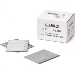 HiKOKI 705572 64mm Brad nails 16ga finish 2nd fix 2500 pcs No Gas Cells