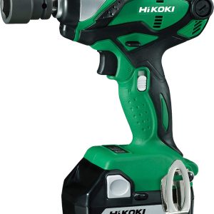 HiKOKI WR18DSDL/JJZ 18V Impact Wrench – 1/2" Drive, 255Nm Torque, 2x 5.0Ah Batteries, Charger & Case