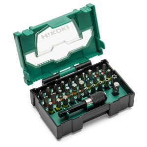 HiKOKI 40030019 32 Piece Stackable Ratchet Screwdriver Bit Set