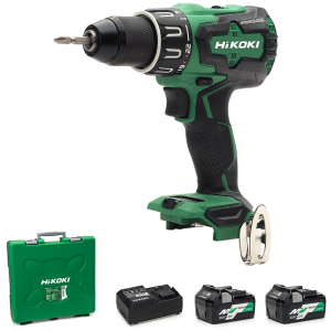 HiKOKI DV18DBFL2/JRZ Brushless Combi Drill 18V - 2 X 5.0AH Li-Ion MultiVolt Batteries