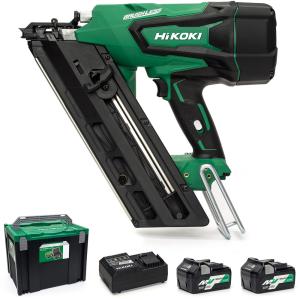 HiKOKI NR1890DBCL/JRZ 18V First Fixed Framing Nailer - 2 x 5.0Ah MultiVolt Batteries