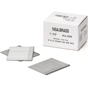 Hikoki 705568 38mm Brad nails 16ga finish 2nd fix 2500 pcs No Gas Cells - 705568