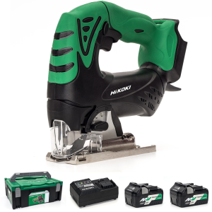Hitachi CJ18DSL/JRZ 18V Li-ion Cordless Jigsaw - 2 X 5.0Ah Multivolt Batteries