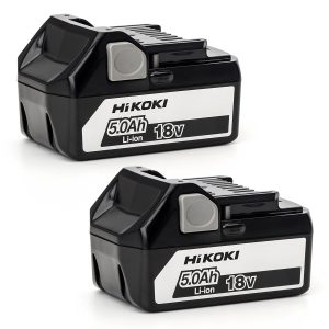 HiKOKI BSL18502 18V 5.0Ah Lithium Battery Set of 2 - BSL18502