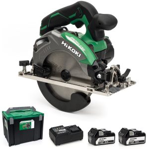 HiKOKI / Hitachi C18DBAL/JP 18V Circular Saw Brushless - 2 X 5.0Ah  - C18DBAL/JP