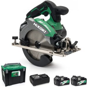 HiKOKI C3606DA/JRZ MultiVolt Circlular Saw, 165mm - 2 x 18-36V - C3606DA/JRZ