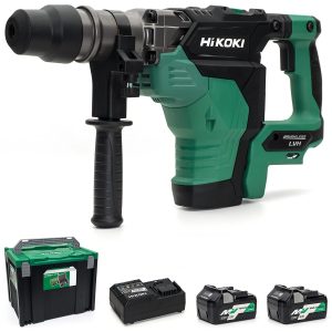 HiKOKI DH36DMA/JGZ MultiVolt Brushless SDS-Max Hammer Drill - 8.0Ah Kit - DH36DMA/JGZ