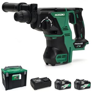 HiKOKI DH36DPA/JRZ MultiVolt SDS Plus Rotary Hammer Drill - 18-36V - DH36DPA/JRZ