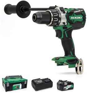 HiKOKI DV36DAX-501C MultiVolt Cordless Percussion Drill Driver - 36V - DV36DAX-501C