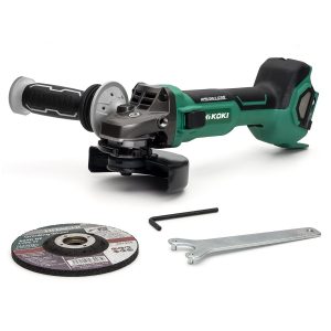 HiKOKI G3612DA/J3Z - 115mm MultiVolt Angle Grinder With Side Switch - Bare Unit - G3612DA/J3Z