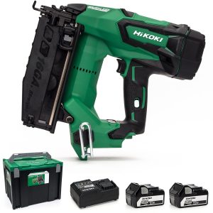 HiKOKI  NT1865DBSL/JP 18v Brushless 16Ga Second Fix Nailer - 2 X 5.0Ah Batteries - NT1865DBSL/JP