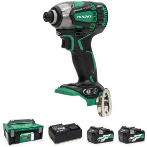 HiKOKI WH36DB/JRZ MultiVolt Cordless Impact Driver - 18-36V - WH36DB/JRZ