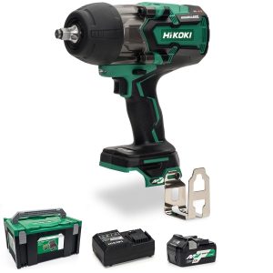 HiKOKI WR36DB-501 1/2" MultiVolt Brushless Impact Wrench - 1 x 5Ah MultiVolt - WR36DB-501