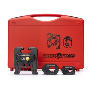 Novopress Angled Jaw Set complete with M15, M22, SZB101 Adaptor and Kit Box